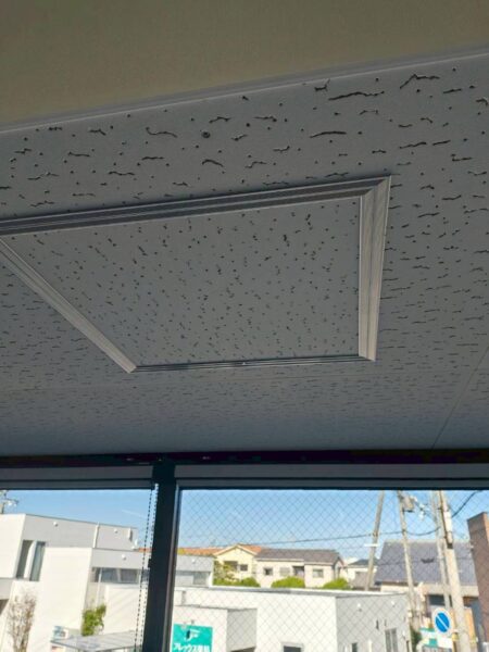 堺市にてテナントビルの雨漏り修理〈複数箇所の雨漏りを調査・補修工事〉の施工後写真